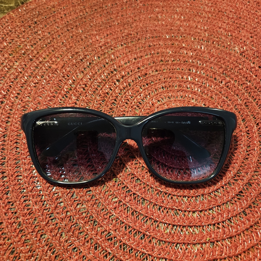 Gucci Navy Blue Women's Sunglasses